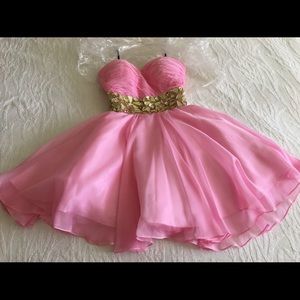 Pink homecoming dress